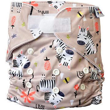 

GaGa's Látková plena All in One Zebra na suchý zip