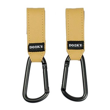 

Dooky Buggy Hook Háčky small 2 ks brown