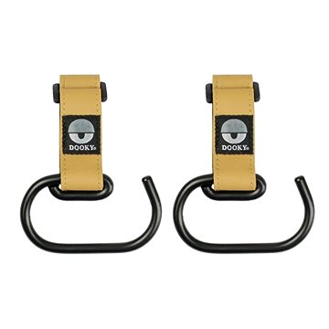 

Dooky Buggy Hook Háčky large 2 ks brown
