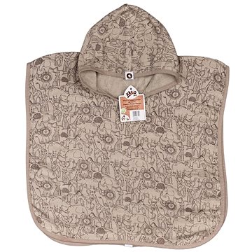 

XKKO BMB Bambusové mušelínové pončo Safari Atmosphere Vel. 1 (1-2 roky)