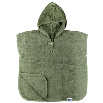 

XKKO Bio bavlněné froté pončo Organic Granite Green (1,5 - 4 roky)