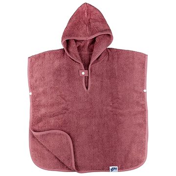 

XKKO Bio bavlněné froté pončo Organic Mesa Rose (1,5 - 4 roky)