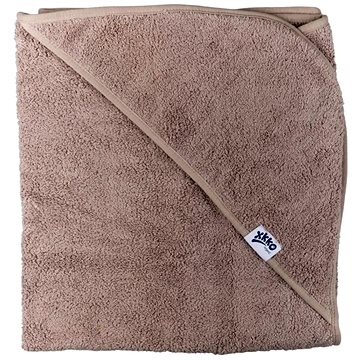 

XKKO Organic BIO bavlněná froté osuška s kapucí 90 × 90 Atmosphere