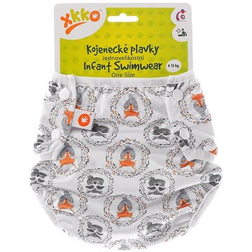 

XKKO Jednovelikostní kojenecké plavky Fox&Raccoon