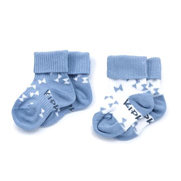 

KipKep Dětské Stay-on-Socks 0-6 m 2 páry Party Blue