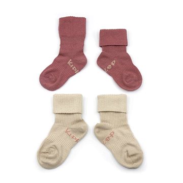 

KipKep Dětské Stay-on-Socks 6-12 m 2 páry Dusty Clay