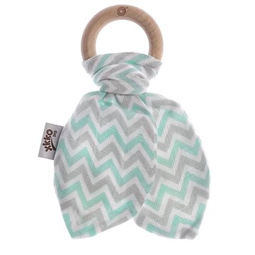 

XKKO Kousátko BMB Lístky - Chevron Mint