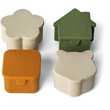

Citron Silikonové organizéry na potraviny Grey/Green/Caramel