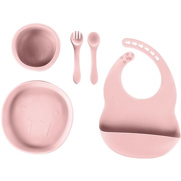 

Zopa Dětská jídelní sada Old Pink