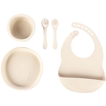 

Zopa Dětská jídelní sada Sand Beige