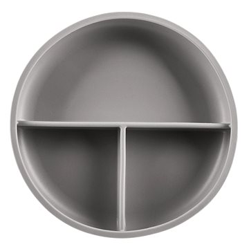 

Zopa Dělený talířek s přísavkou Dove Grey