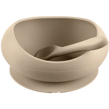 

Zopa Miska se zvýšenými okraji a přísavkou Sand Beige