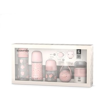 

Suavinex Premium novorozenecký set Bonhomia růžový