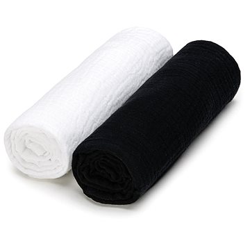 

T-TOMI Bio Mušelínové pleny Black + White