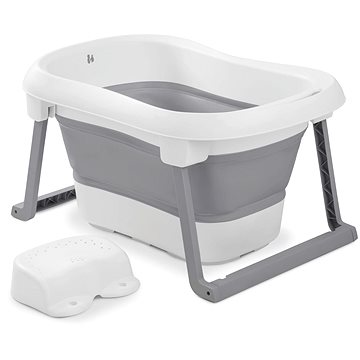 

Hauck Vanička skládací XXL Wash N Fold - White/Stone