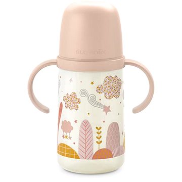 

Suavinex Druhá láhev s oušky Dreams 270 ml růžová