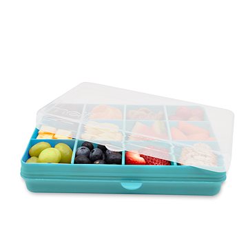 

Melii Snackle Box krabička na svačinu modrozelená