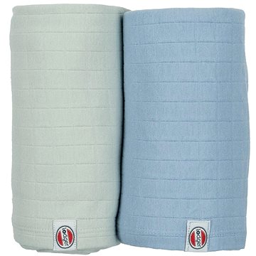

Lodger Swaddler Solid Peppermint/Blue Fogg