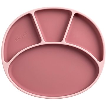 

Bibado Dělený talíř s přísavkou Blush