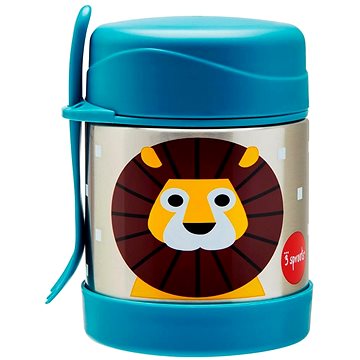 

3 Sprouts Stainless Steel s vidličkou Lion Blue