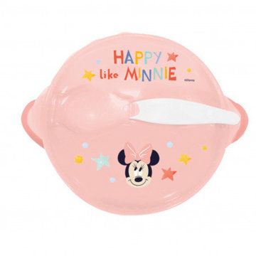 

THERMOBABY Miska s přísavkou a víčkem Minnie