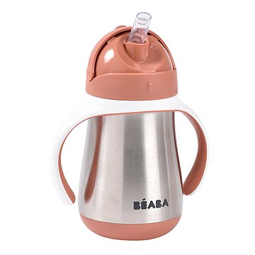 

Beaba Hrnek termoizolační s brčkem Terracotta