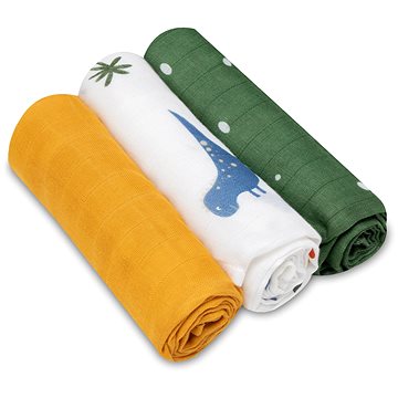 

Lionelo Sada bambusových plen Dino Bamboo Box Multicolor