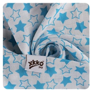 

Xkko Bambusová osuška 90×100, Little Stars Cyan