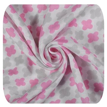 

Xkko Bambusová osuška 90×100, Scandinavian Baby Pink Cross