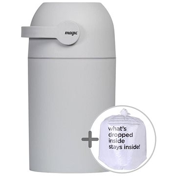 

Magic Koš na pleny Light Grey