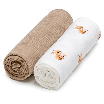 

T-TOMI Bio Mušelínové pleny Bunny