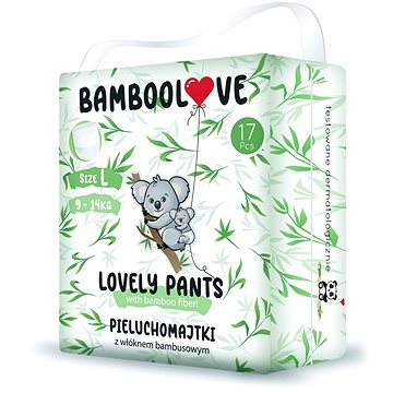 

Bamboolove Bambusové kalhotky vel. L (17 ks)