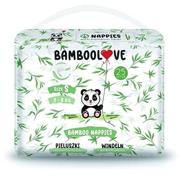 

Bamboolove Bambusové pleny vel. S (25 ks)