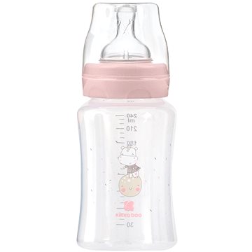 

KikkaBoo Láhev Hippo Dreams 240 ml Pink