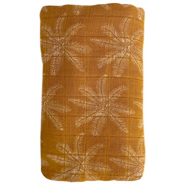 

OB Designs Mušelínová plenka Palm Print - Ginger