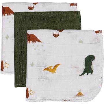 

Tryco Blush & Blossom Mušelínová žínka na obličej Dinosaur