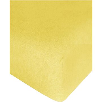 

4sleep froté prostěradlo s gumičkou, 60 × 120 - 6 Žlutá