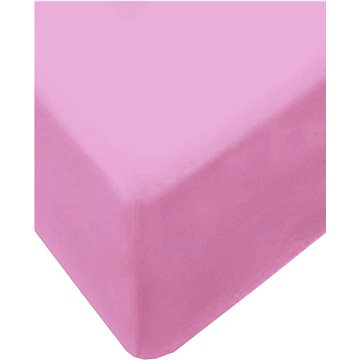 

4sleep jersey prostěradlo s gumičkou, 60 × 120 - 11 růžová