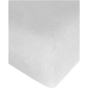 

4sleep froté prostěradlo nepropustné s gumičkou, 60 × 120 - Bílé