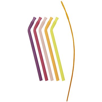 

B.Box Set silikonových brček růžová/oranžová