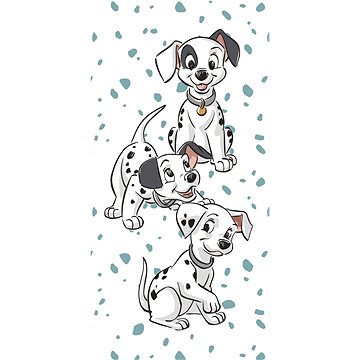 

JERRY FABRICS 101 Dalmatians Play 70 × 140 cm