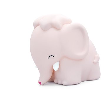 

MTM DHINK Noční světlo Slon růžový USB