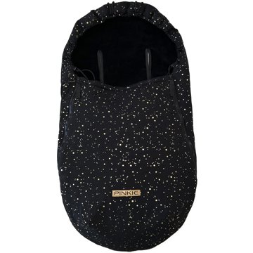 

Pinkie fusak shine gold black-lehký podélné otvory