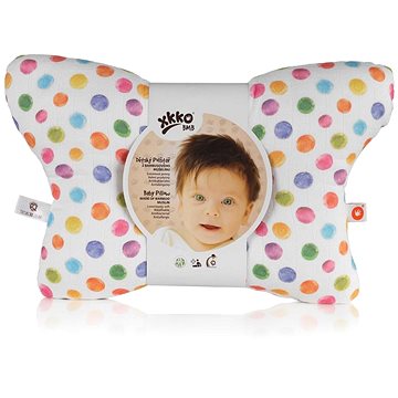 

XKKO Dětský polštář BMB - Watercolour Polka Dots
