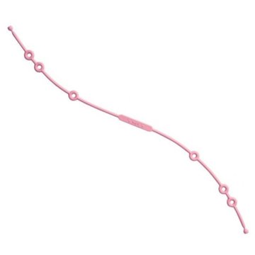 

Saro Baby Univerzální silikonová šňůrka Pink