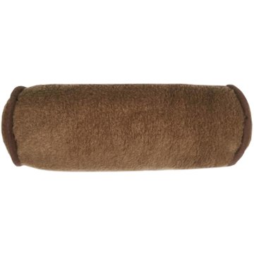 

Babička Ovečková Polštář válec z velbloudí a ovčí vny merino hnědá, délka 50 cm