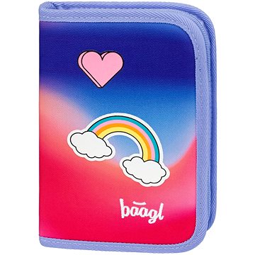 

BAAGL Školní penál jednopatrový Hippie