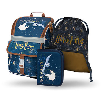 

BAAGL 3 SET Zippy Harry Potter Bradavice: aktovka, penál, sáček
