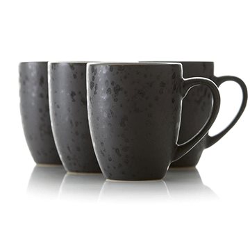 

Bitz Sada 4 hrnků s ouškem Black
