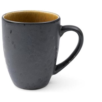 

Bitz Kameninový hrnek s ouškem 30cl Black/Amber